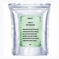 Beauty Skin Care Green tea soft powder modeling facial powder mask